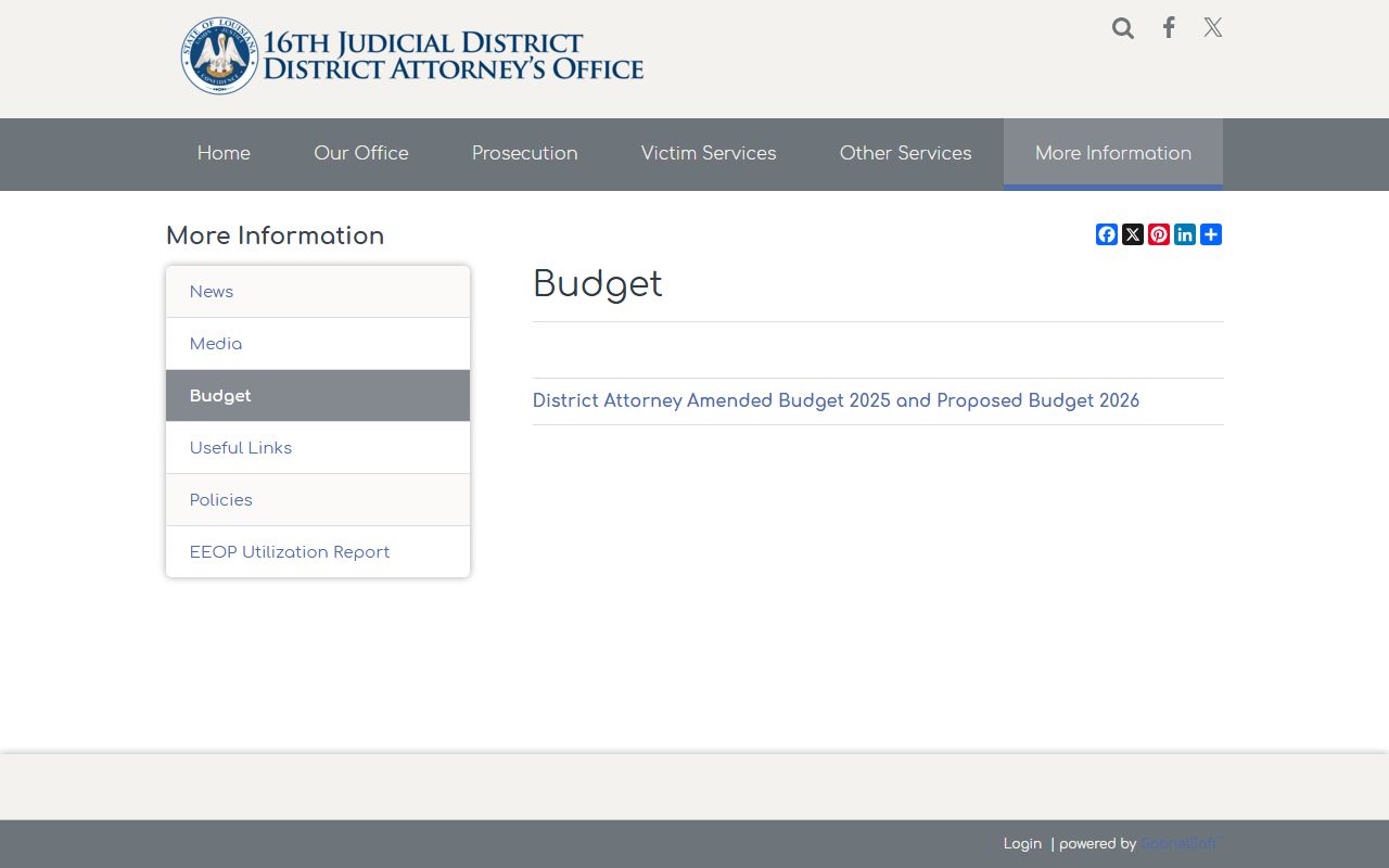 St. Mary Parish arrest records and District Attorney public source
